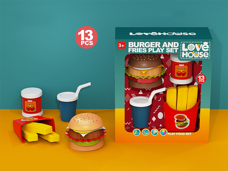 Hamburg And French Fries(13PCS)