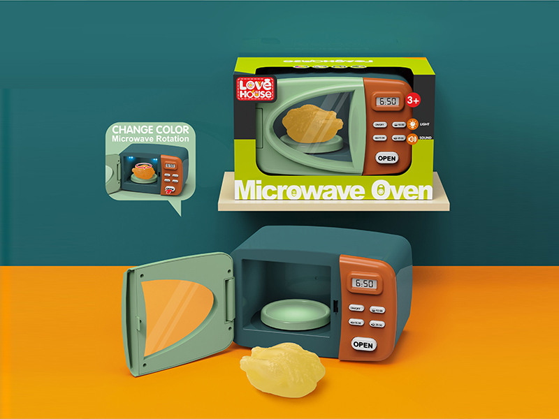 Color Changing Microwave Oven