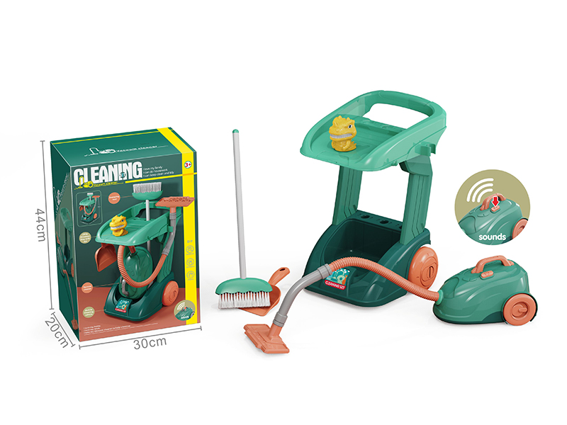 Blue Cleaning Car+Vacuum Cleaner