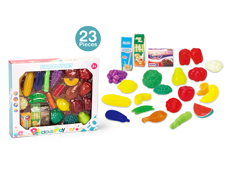 23PCS Food Toy Set