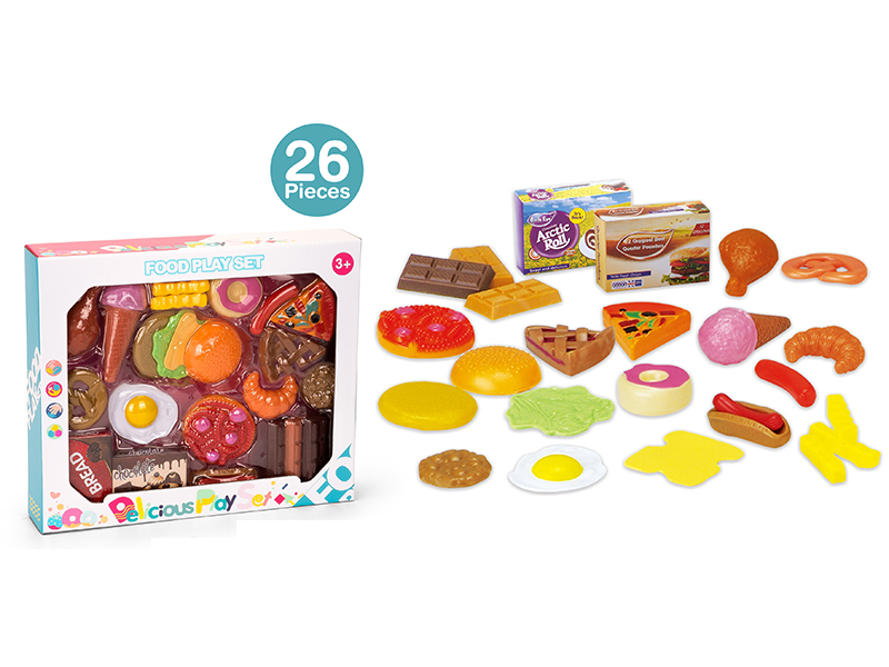 26PCS Food Toy Set
