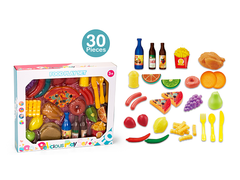 30PCS Food Toy Set