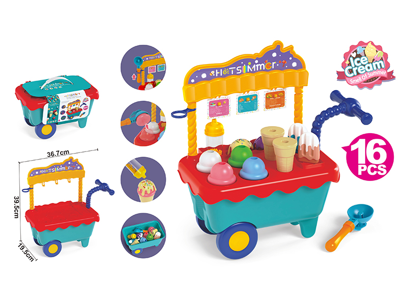 Ice Cream Cart(16PCS)