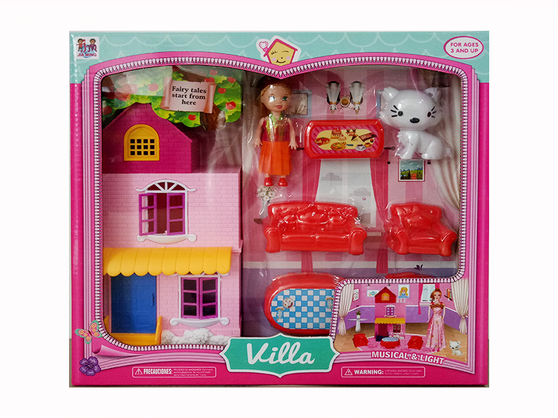 Villa Toys + Doll, Cat