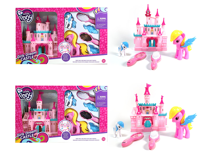 Pony Music Castle Toys