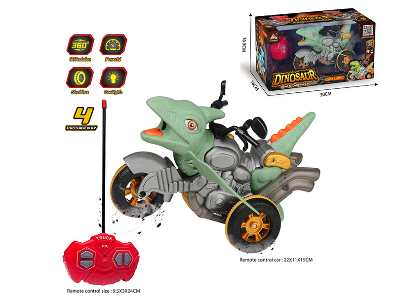 Green Pterosaur  Remote Control Motorcycle