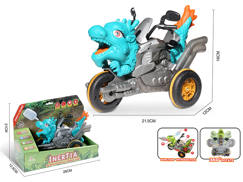 Blue Dragon Friction Acousto-Optic Spray Car