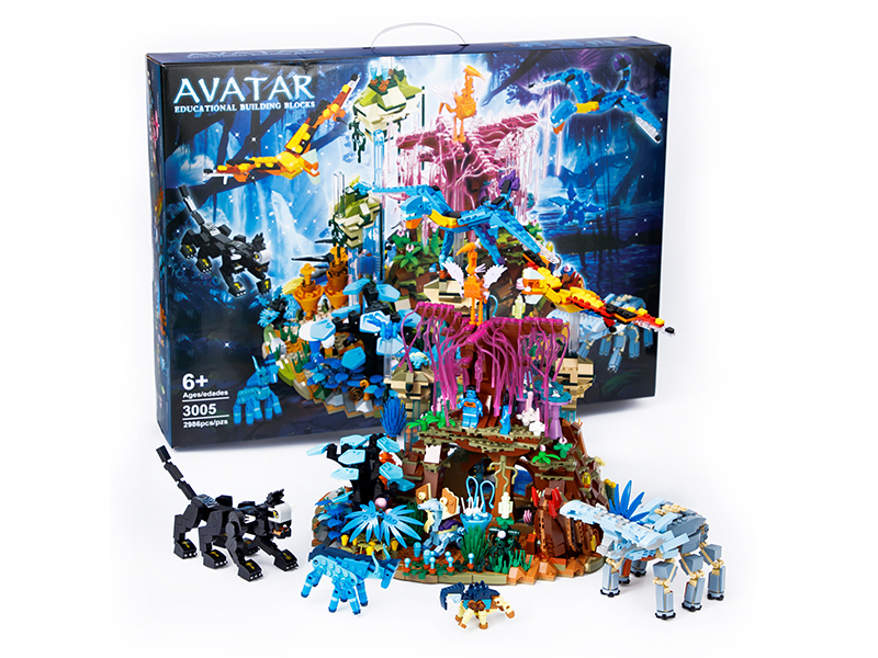 2986+PCS Creative Building Block Series