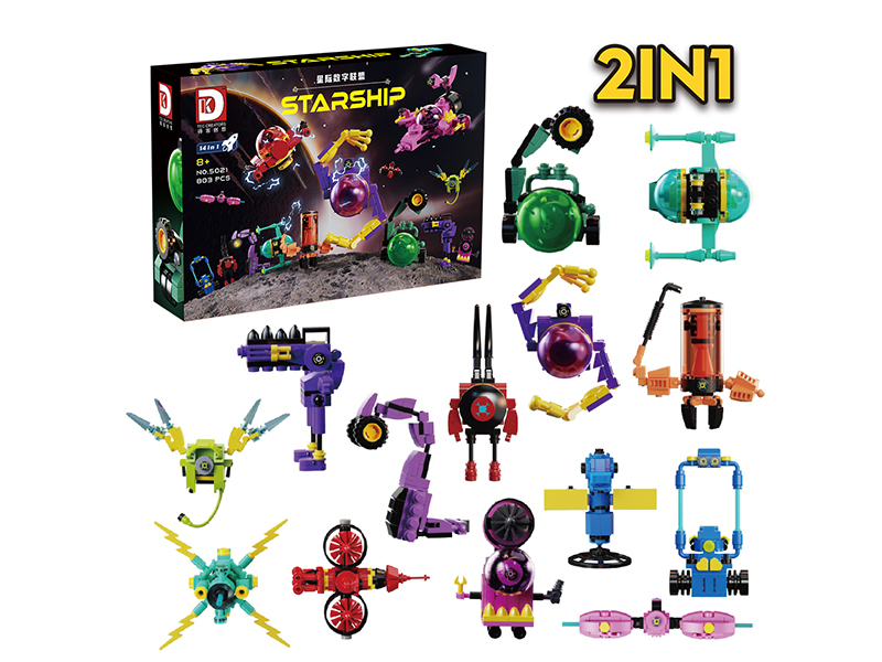 803+PCS Creative Building Block Series