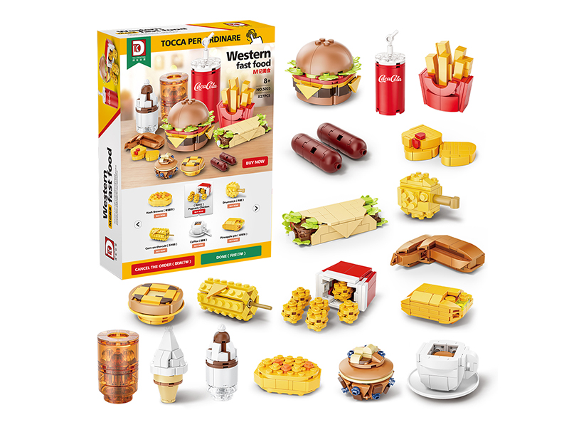 827+PCS Creative Building Block Series