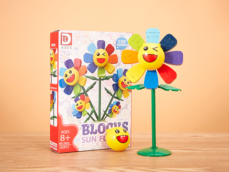 145+PCS Plant Building Block Series