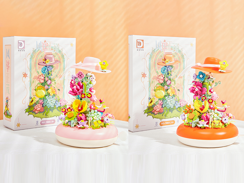 575+PCS Music Box Building Block Series