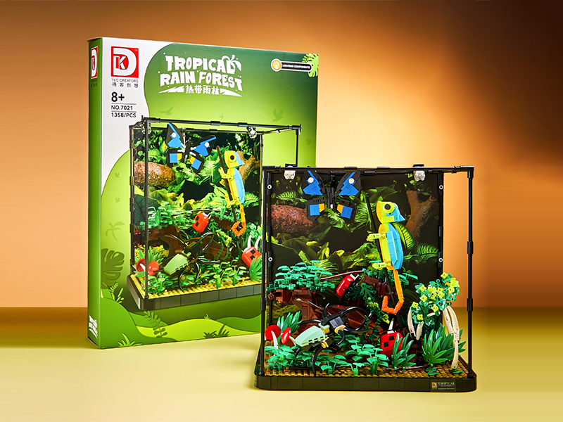 1358+PCS Ecological Cylinder Building Block Series