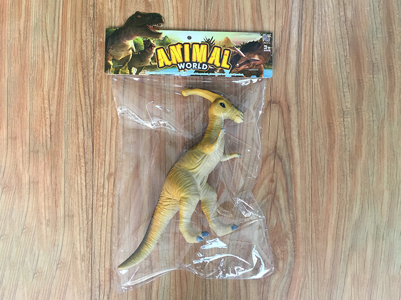 Environmental Vinyl Dinosaur Model Small Size Parasaurolophus
