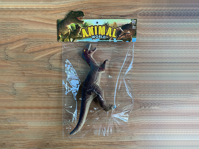 Environmental Vinyl Dinosaur Model Small Size Velociraptor