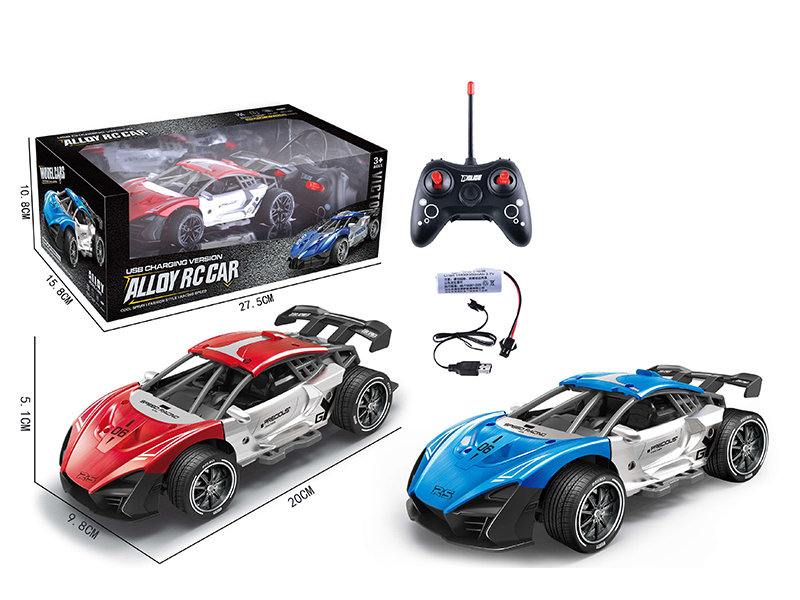 4-Channel Remote Control Alloy Racing Car