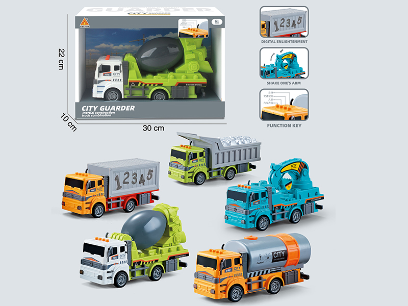 Friction Engineering Truck(Ancient Poetry, Children's Songs, Music, Sound Effects)