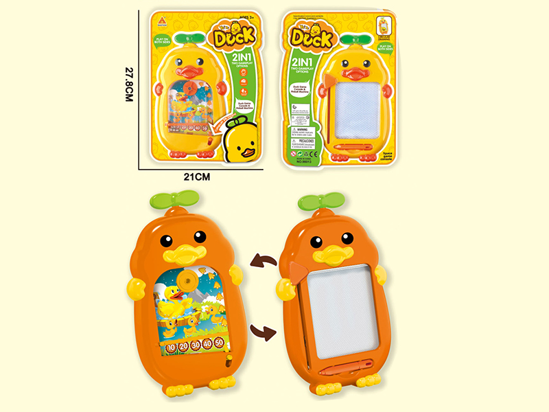 2 In 1 Writing Board & Pinball Machine