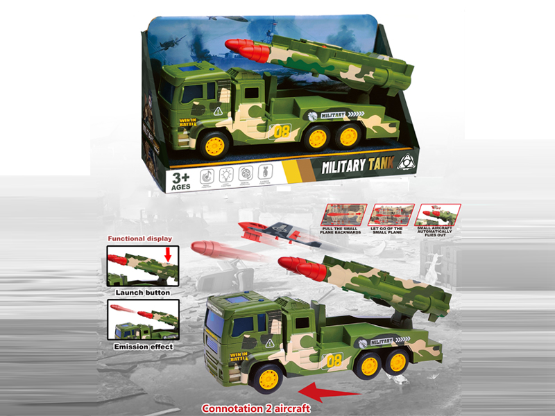 Friction Military Missile Vehicle With Ejection