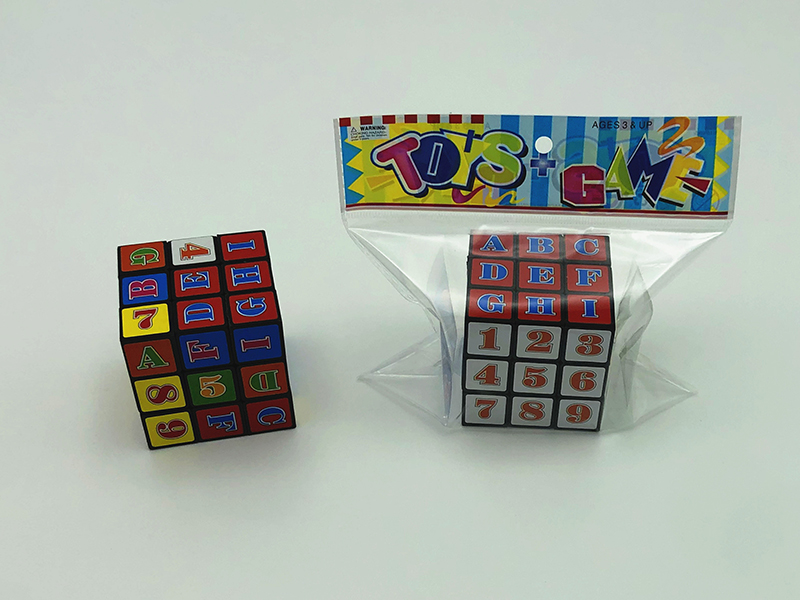 Letters And Numbers Pattern Magic Cube