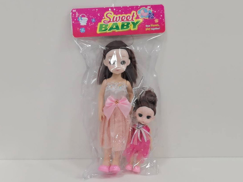 12 Inch Hollow Doll + 6 Inch Doll