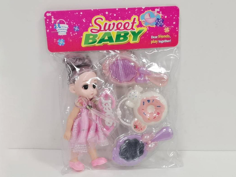 6 Inch Hollow Doll + Adornment Toys