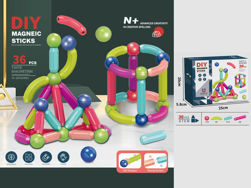 Magnetic Bar Building Block 36PCS