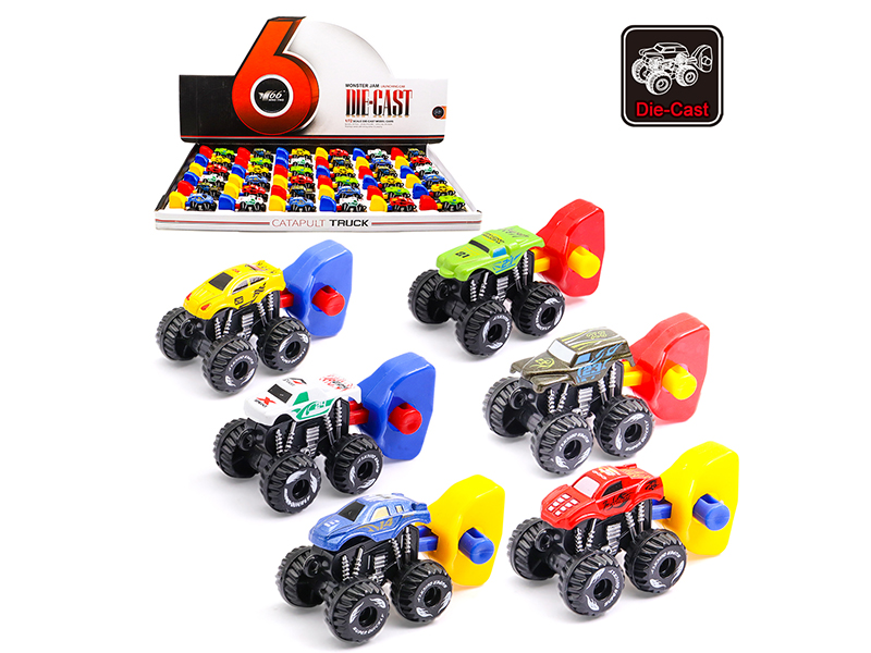 Alloy Catapult Truck 36pcs