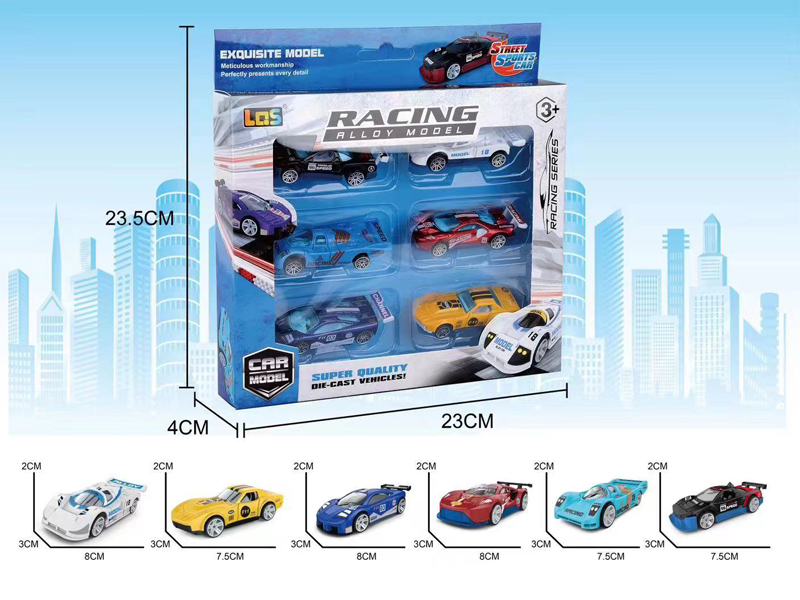 Slide Racing Car Set