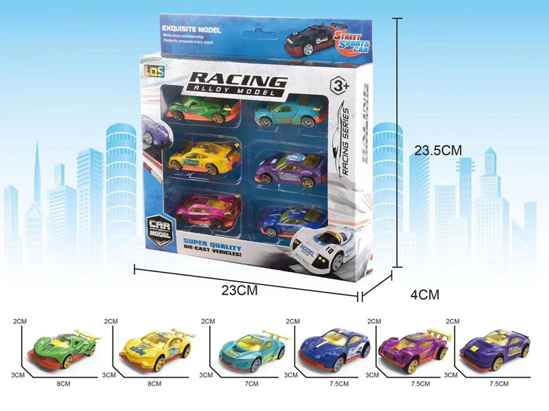 Slide Racing Car Set