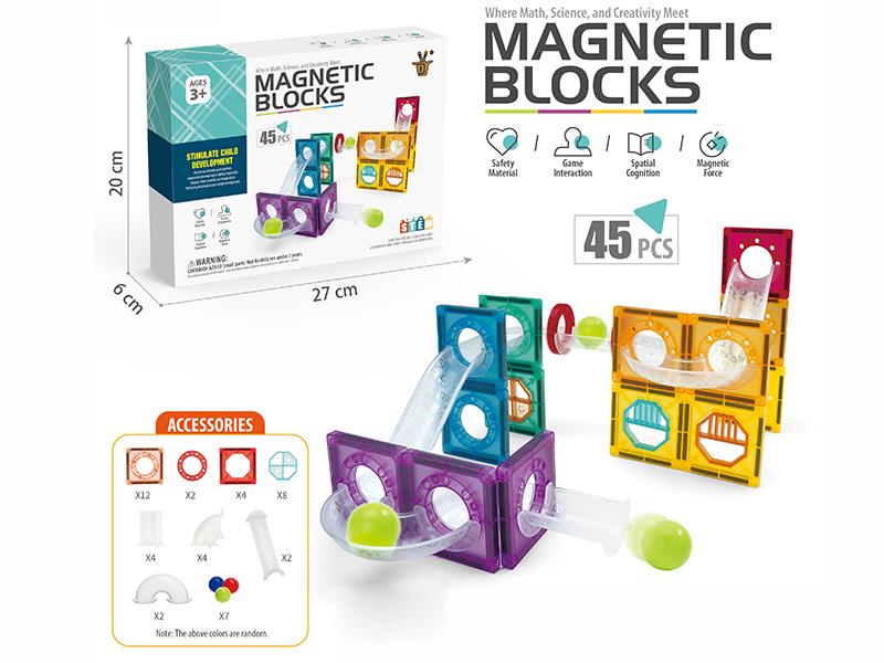 Magnetic Building Blocks 45pcs