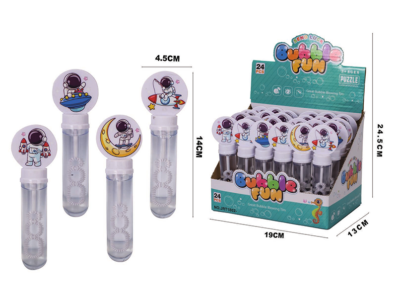 Astronaut Bubble Sticks 24pcs