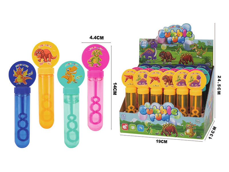 Dinosaur Bubble Sticks 24pcs