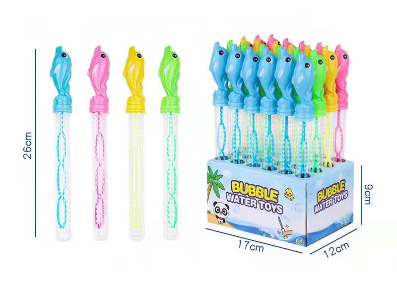 Dolphin Bubble Sticks 24pcs
