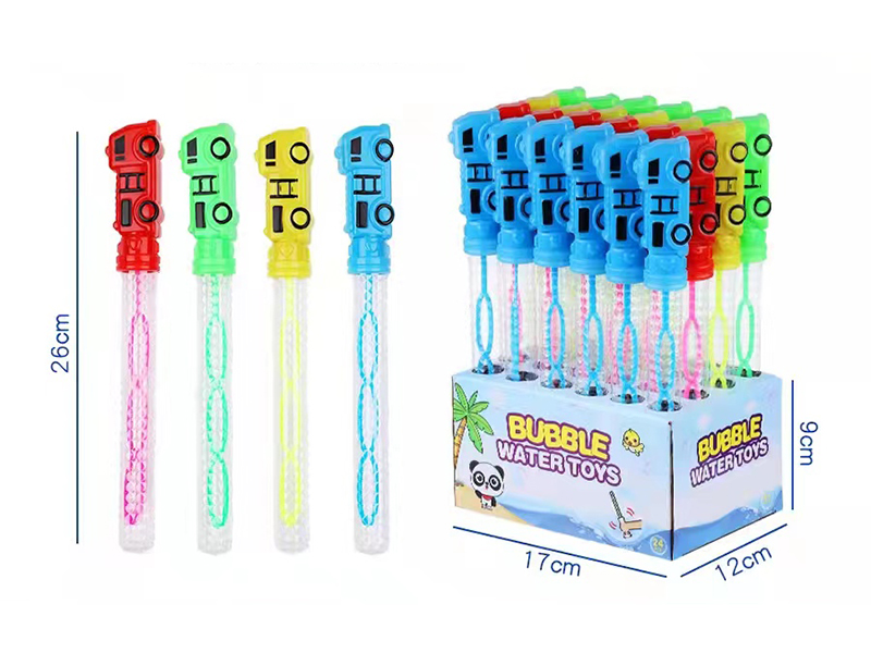 Fire Engine Bubble Sticks 24pcs