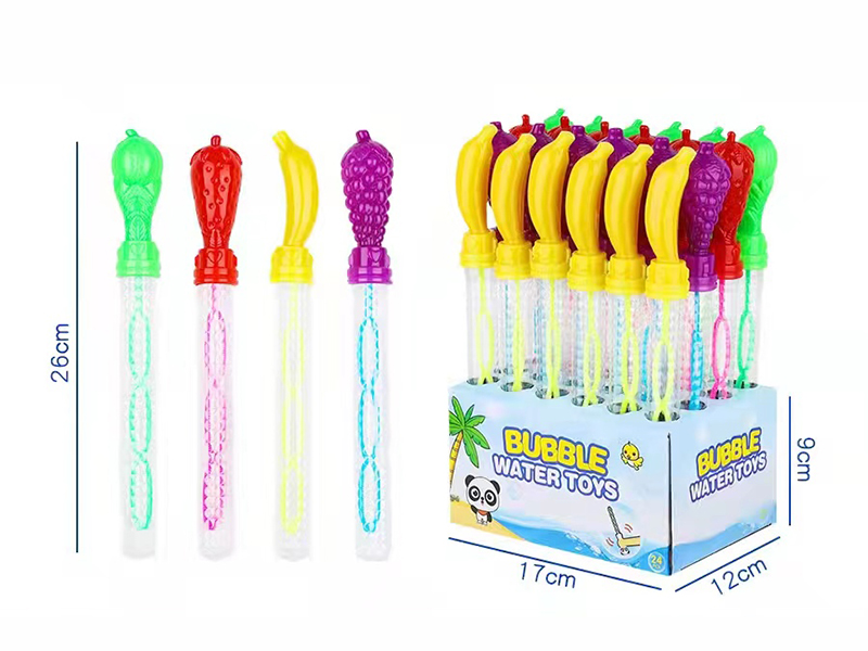 Fruits Bubble Sticks 24pcs