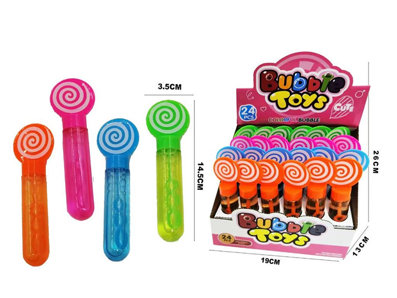 Lollipop Bubble Sticks 24pcs