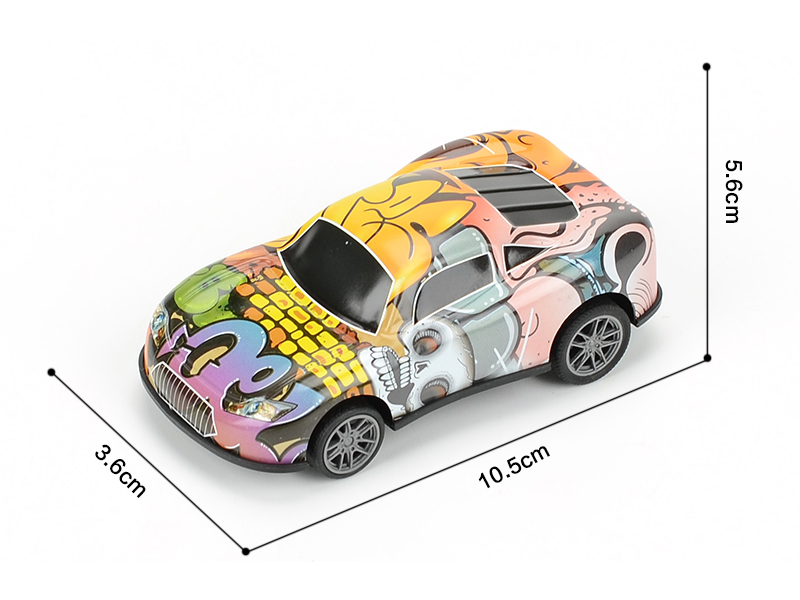 Light Alloy Pull Back Car
