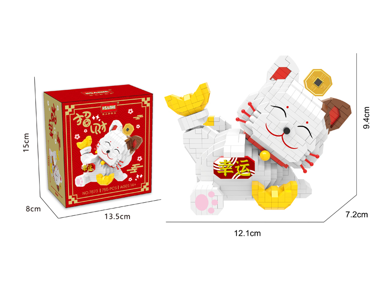 755PCS Micro Cartoon Building Block