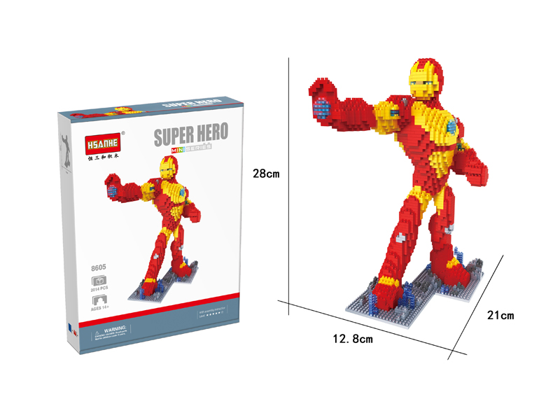 2014PCS Micro Cartoon Building Block