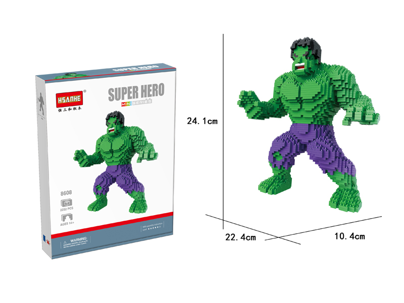 2252PCS Micro Cartoon Building Block