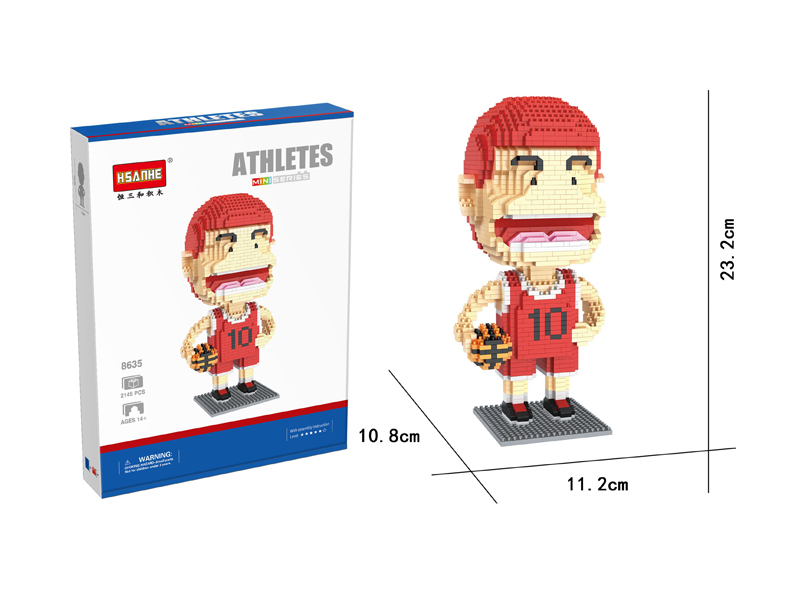 2145PCS Micro Cartoon Building Block