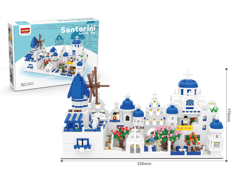 4310PCS Micro Cartoon Building Block