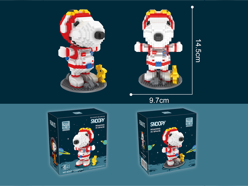 1052PCS Micro Cartoon Building Block