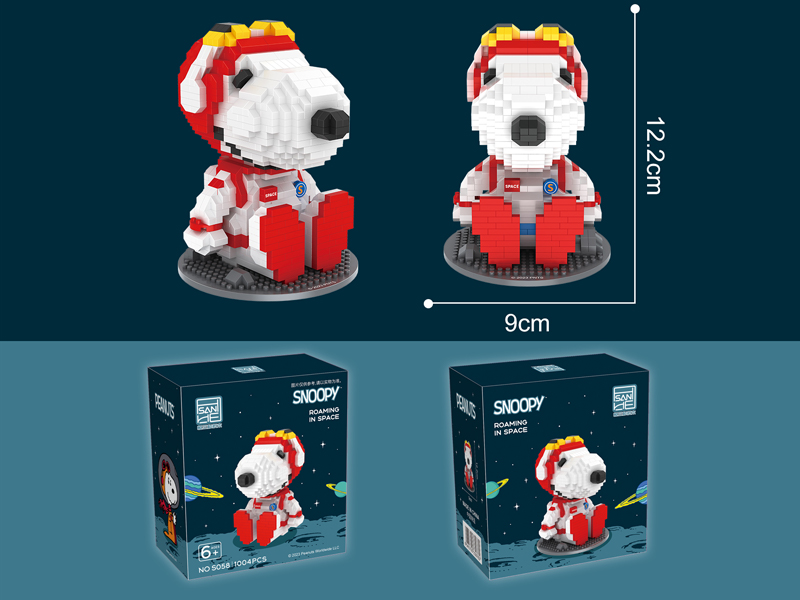 1004PCS Micro Cartoon Building Block