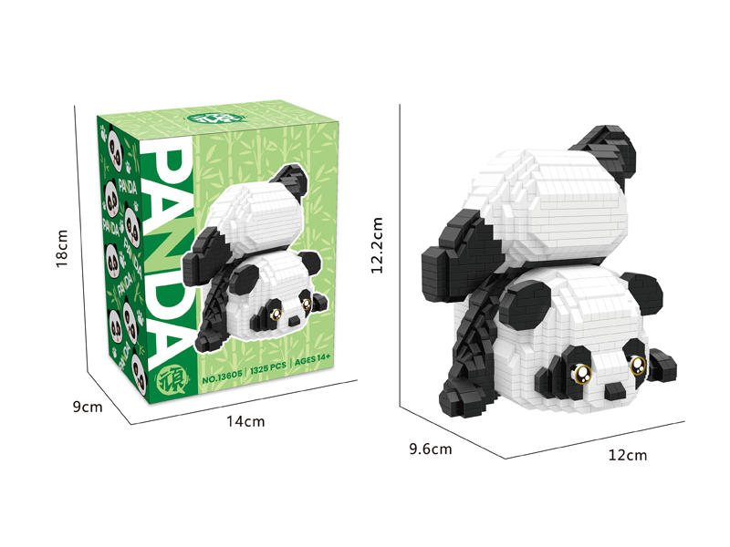 1325PCS Micro Cartoon Building Block