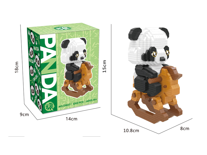 1262PCS Micro Cartoon Building Block