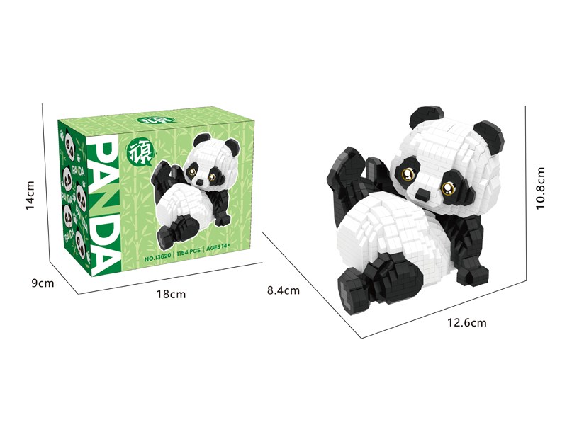 1154PCS Micro Cartoon Building Block