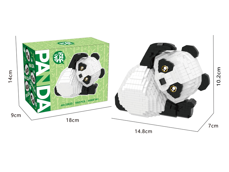 1192PCS Micro Cartoon Building Block