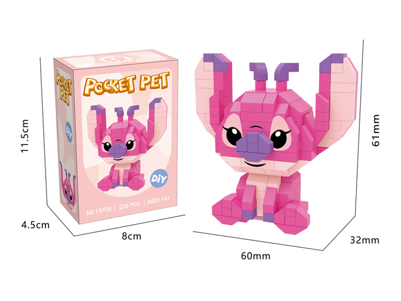 226PCS Micro Cartoon Building Block